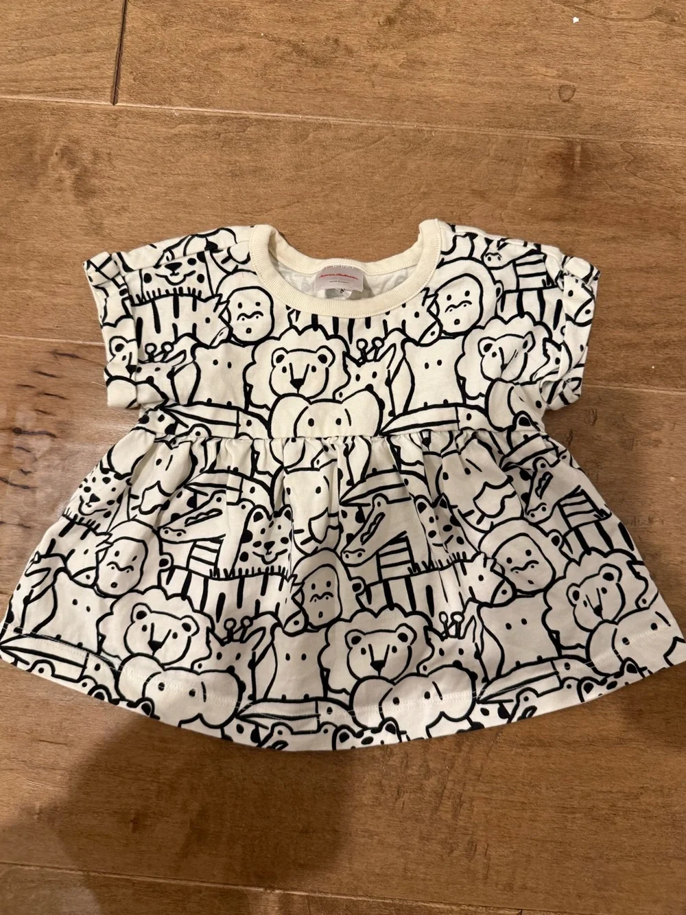Hanna Andersson Baby Tunic Top Animal Print